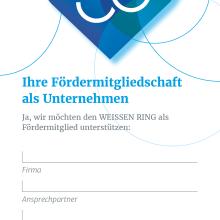 Titel Einleger Fördermitgliedschaft