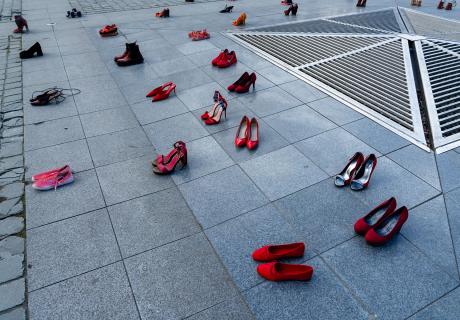 rote Schuhe